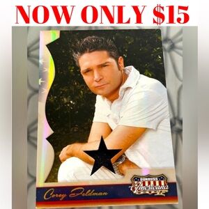 Corey Feldman 2008 Donruss Goonies Movie Worn Material Card Serial #’d /500